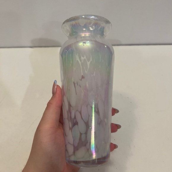 Iridescent Glass Vase - Picture 3 of 7